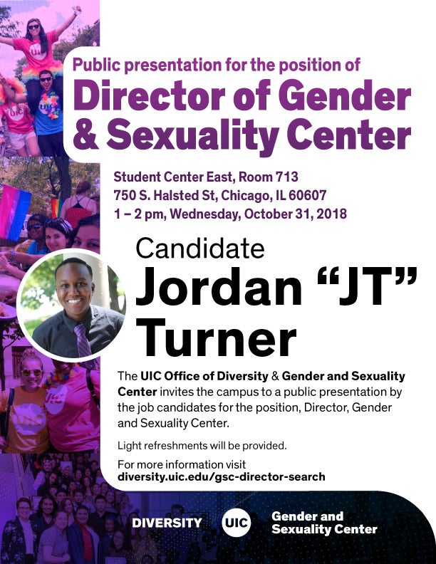 Public Presentation For The Position Of Gender And Sexuality Center Jordan Jt Turner Gender 3629