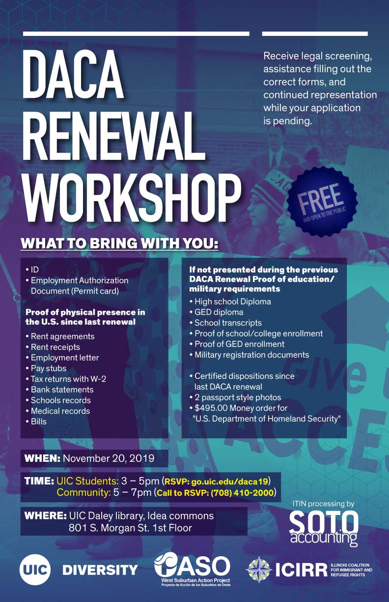 daca renewal uic workshop diversity poster