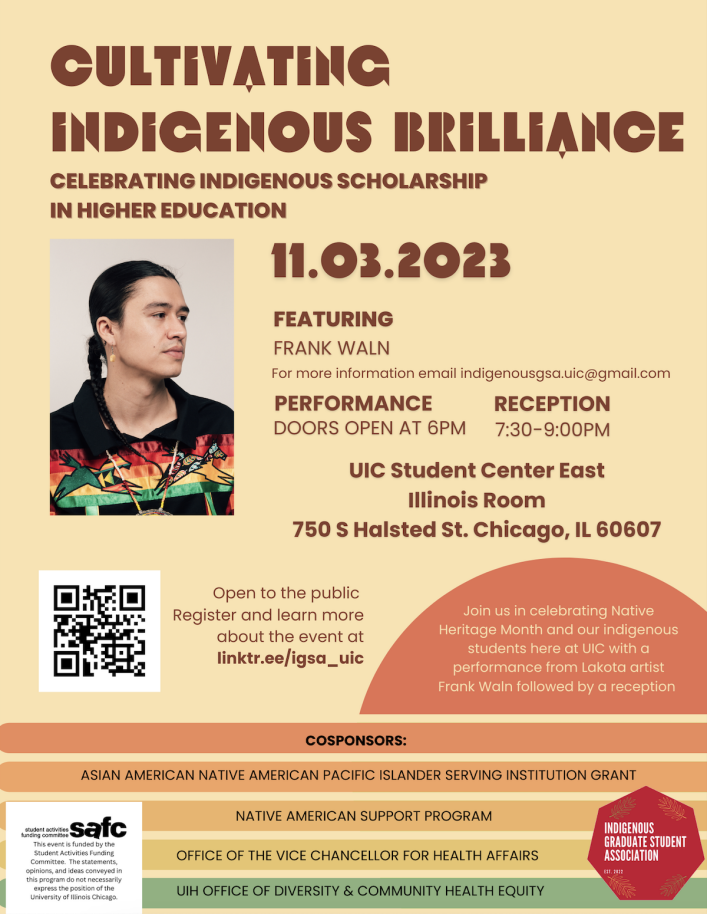 Cultivating Indigenous Brilliance Flyer