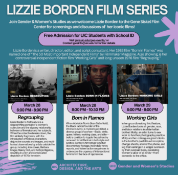 Lizzie Borden film series flyer 
