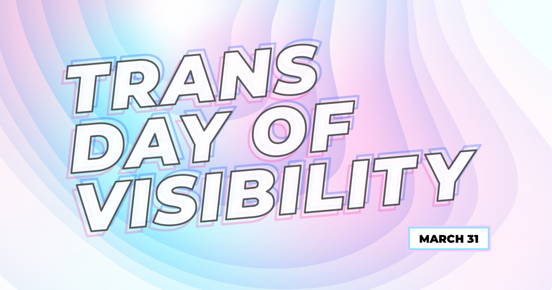 Trans day of visibility logo