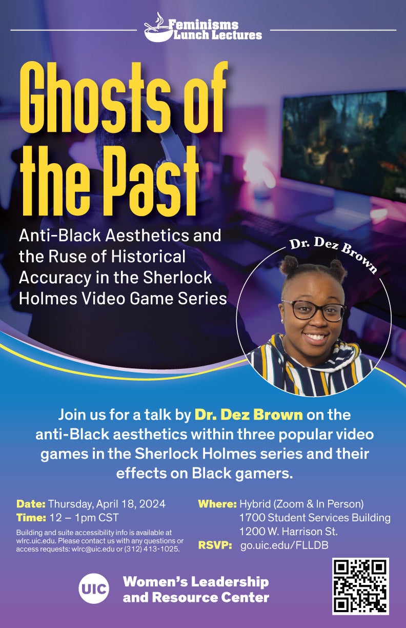 Ghosts of the Past: Anti-Black Aesthetics and the Ruse of Historical  Accuracy in the Sherlock Holmes Video Game Series | Office of Diversity,  Equity & Engagement | University of Illinois Chicago