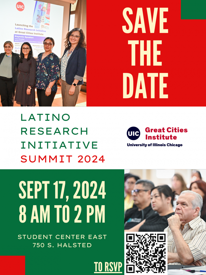 Latino Research Initiative Summit 2024 Event flyer